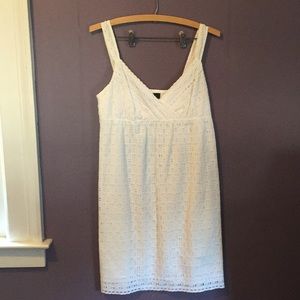 White Karen Kane eyelet dress